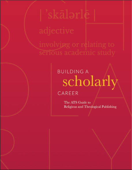 Theological publishing guide—a new resource for ATS member schools